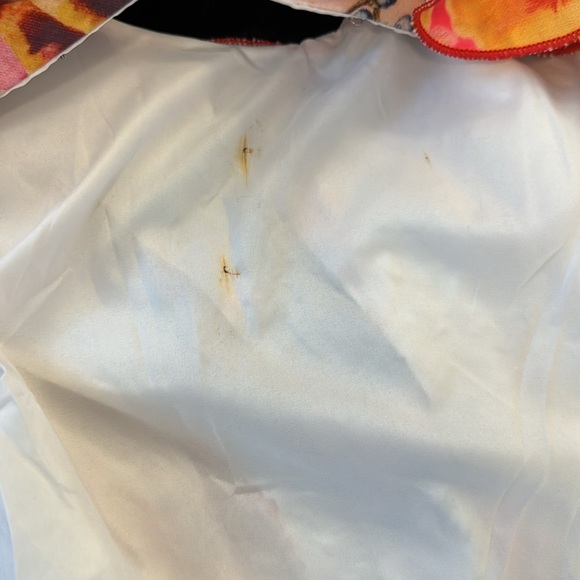 Open Back Ruffle Colorful Mini Dress - Picture 3 of 5